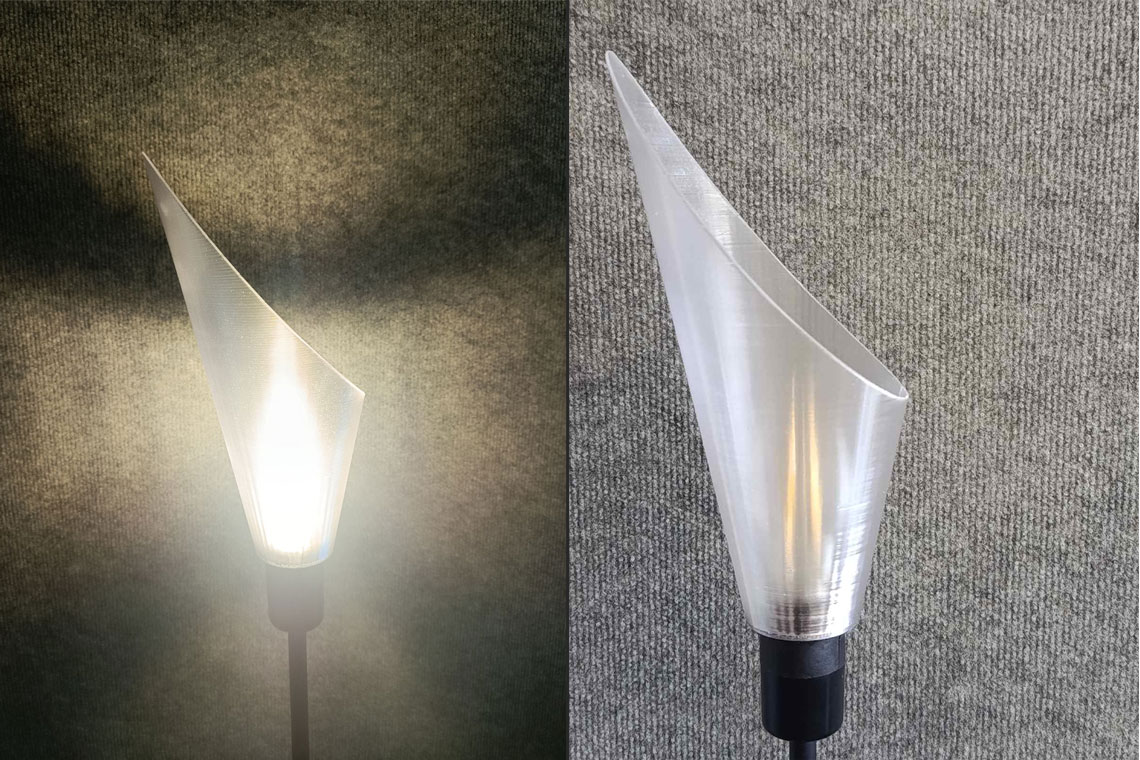 Podovna lampa F-010 za ofisa